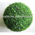 Bola de grama artificial / Bola de grama artificial de buxo de plástico decorativo
